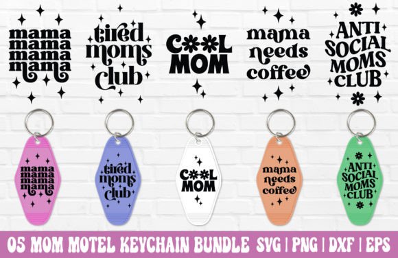 Download Mom Motel Keychain SVG Bundle - Mom SVG - Svg bundle Collection