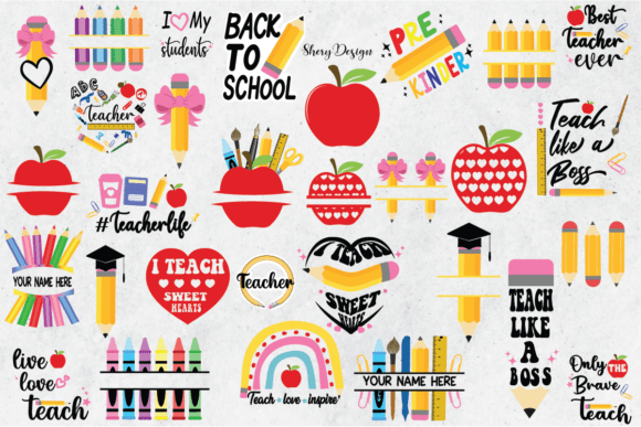 Download 30 Teacher Svg Bundle, Teacher Life Svg - Svg bundle Collection