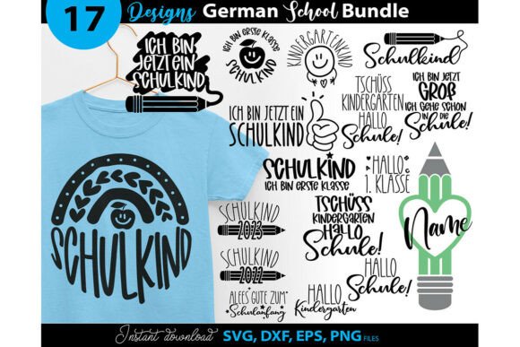 Download German School SVG Bundle Einschulung - Svg bundle Collection