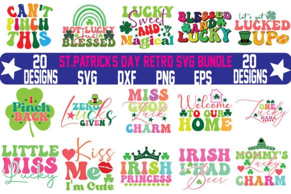 Download St.patrick's Day Retro Svg Bundle - Svg bundle Collection