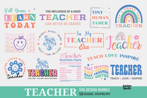 Download Teacher Retro SVG Bundle - Svg bundle Collection