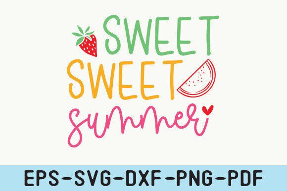 Download Sweet Summer Cut Files, Beach Svg, - Summer cut files Collection