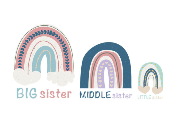 Download Sister Rainbow SVG - Rainbow Collection