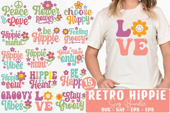 Download Retro Hippie SVG Bundle - Svg bundle Collection
