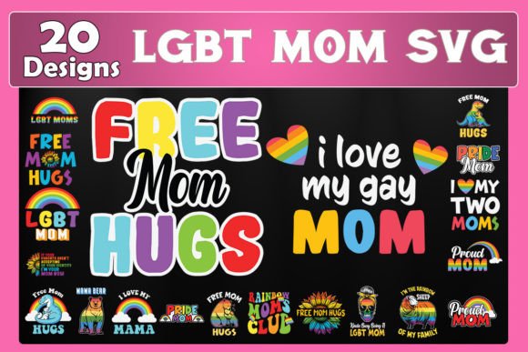 Download LGBT Mom SVG Bundle - Svg bundle Collection