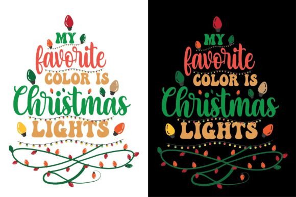 Download My Favorite Color is Christmas Lights - Christmas Collection