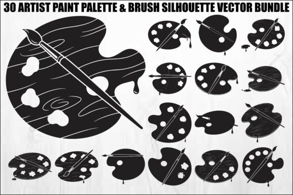 Download Artist Paint Palette Bundle - Artist Collection